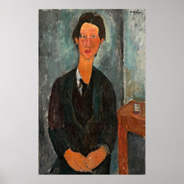 Poster Modigliani - Chaim Soutine 1917 (Frente)