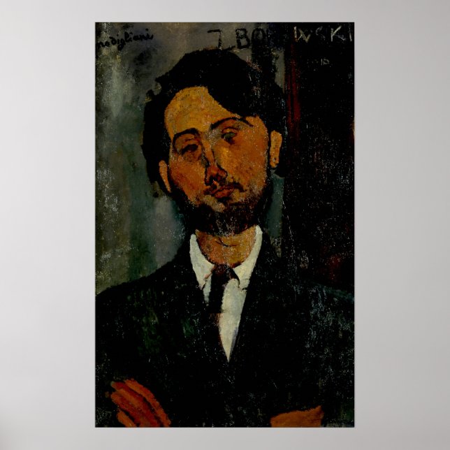 Poster Modigliani - Leopold Zborowski (Frente)