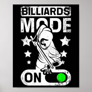 Poster Modo Billiards Ativado