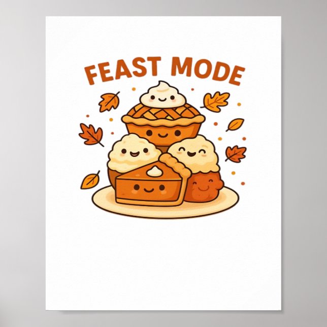 Poster Modo de banquete - Caixa de Comida de conforto de  (Frente)