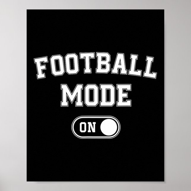 Poster Modo De Futebol Em Entrevista Engraçado Com Gift C (Frente)
