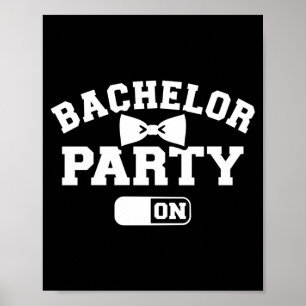 Poster Modo de Noite de Despedida de Solteiro Masculino n