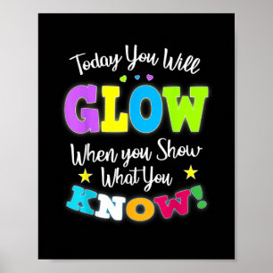 Poster Modo Funny Test Day Em Ideias De Teste De Professo