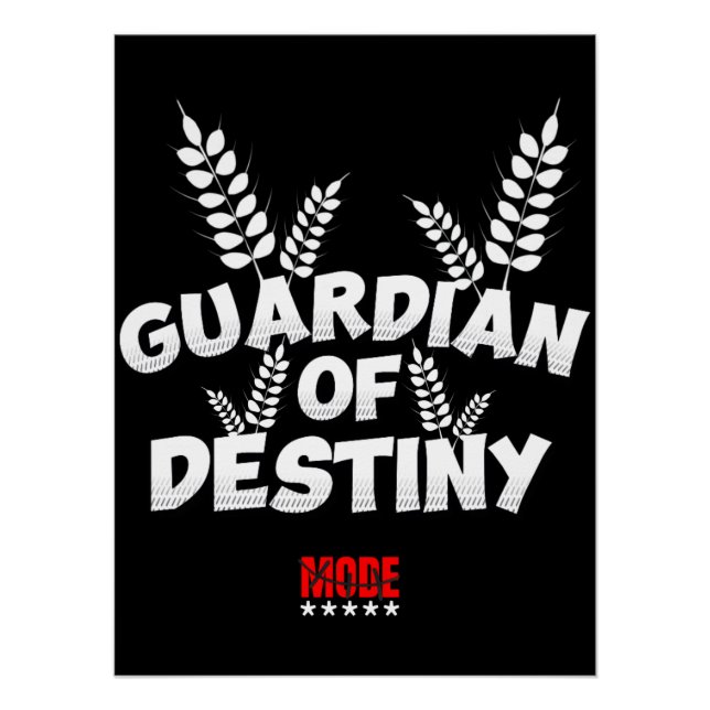 Póster Modo Guardião do Destino (Frente)
