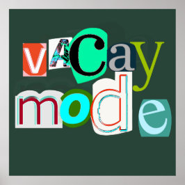 Poster Modo retrorreflector de folga