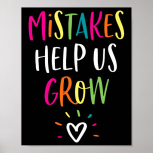 Poster Modos de Crescimento Positivos de Volta às Ruas de