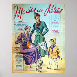 Poster Modos De Paris.