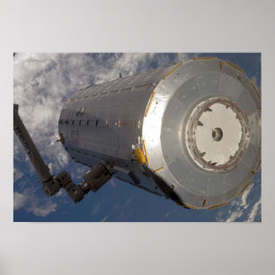 Póster Módulo 3 Pressurizado Japonês Kibo