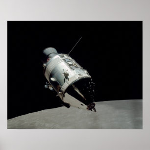 Póster Módulo de comando de Apollo 17