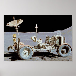 Póster Módulo Lunar Apollo