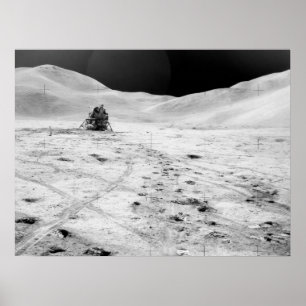 Poster Módulo lunar de Apollo 15