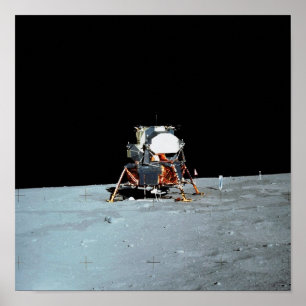Póster Módulo lunar "Eagle " de Apollo 11