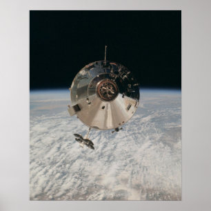 Poster Módulos de Comando e Serviço do Apollo 9