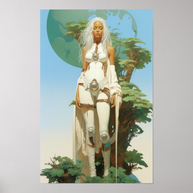 Poster Moebius Maxfi: Caráter Respirador Design Poste (Frente)