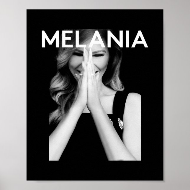 Poster Moeda Meme Cripto Melania (Frente)