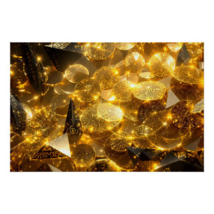 Póster Moedas de ouro