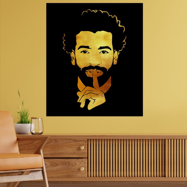 Poster Mohamed Salah, o futebol do rei egípcio (Sala de Estar 2)