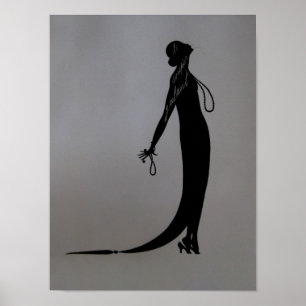 Póster Moi Fashion Plate CANVAS & SIZE OPTIONS -