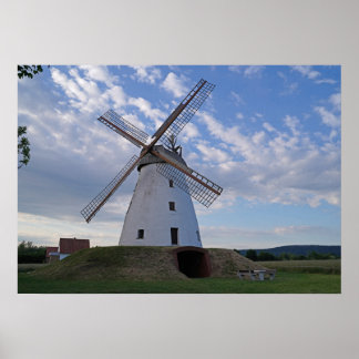 Poster Moinho de vento Veltheim