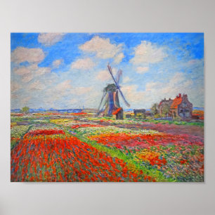 Poster Moinho dos Campos da Tulip Monet