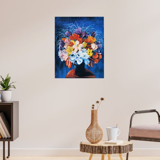 Poster Moise Kisling, Buquê de Tulipas, (Sala de Estar 3)
