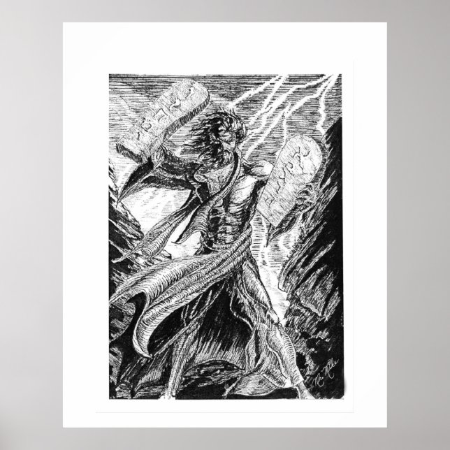 Poster Moisés (Frente)