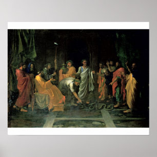 Póster Moisés e a Serpente Brasileira (óleo na canvas)