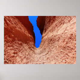 Poster Mojave Desert Canyon