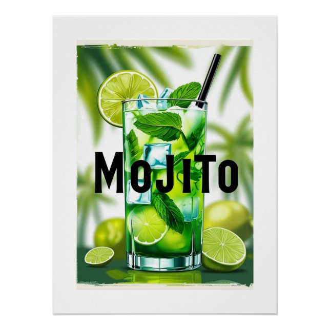 Póster Mojito (Frente)