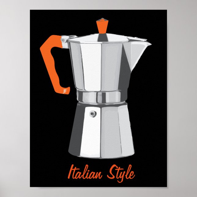 Poster Moka italiana (Frente)