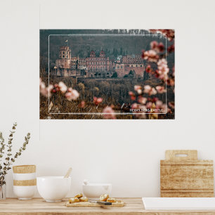 Poster Mola do Castelo de Heidelberg – Romântico Castelo