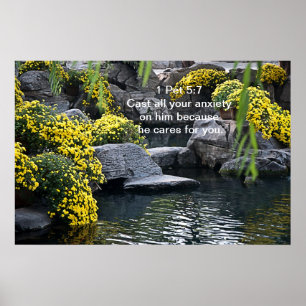 Póster Molde toda sua ansiedade nele