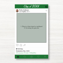 Moldura de Formatura Festa Adereço Cabine de Foto