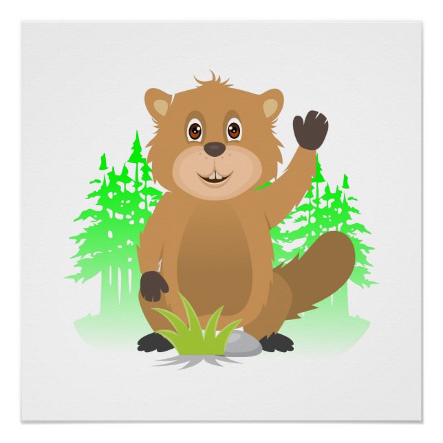 Póster Mole Clipart (Frente)