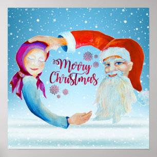 Poster Molercola-d'água, Papai Noel Mágico