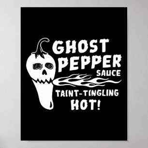 Poster Molho De Pimenta Fantasma Quente