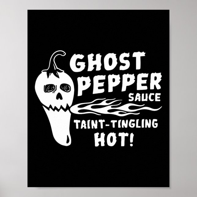 Poster Molho De Pimenta Fantasma Quente (Frente)