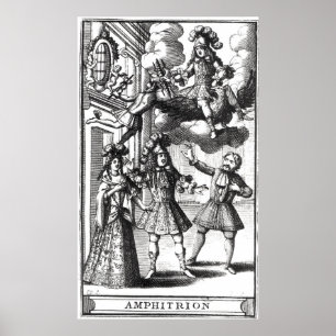 Póster Moliere 'Amphitryon'