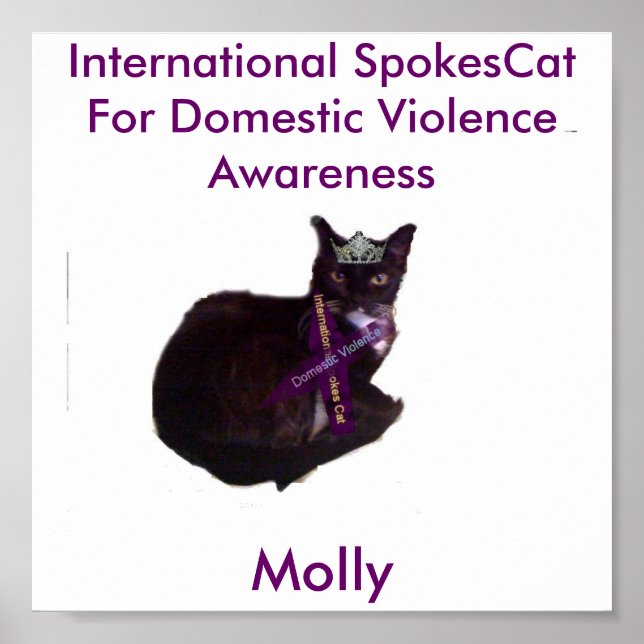 Póster Molly, Molly, Gato Internacional Para Come... (Frente)