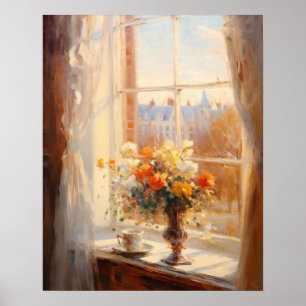 Poster Molody Architecture Painting, European Vintage