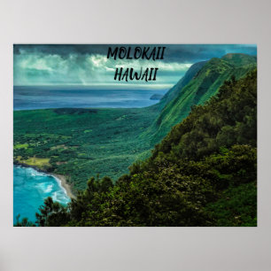 POSTER MOLOKAII HAWAII