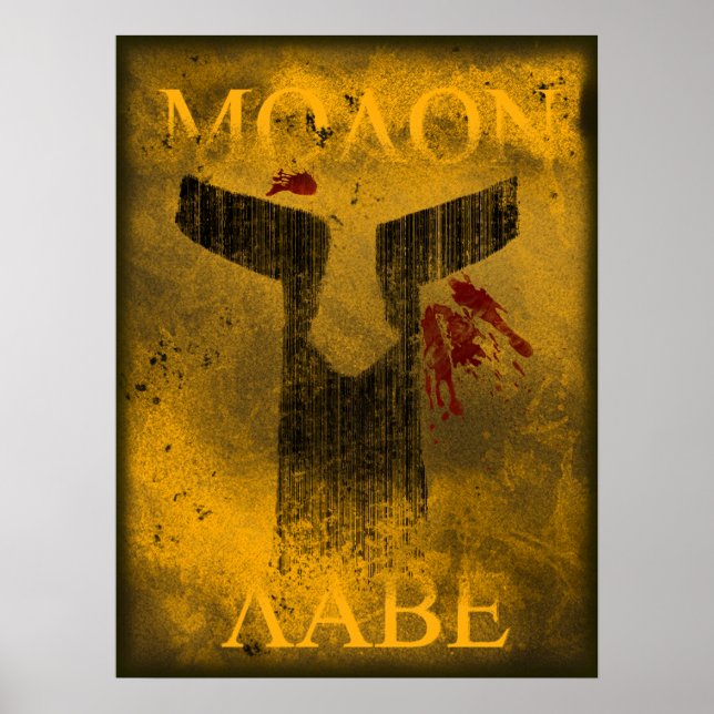 Póster Molon Labe (Frente)