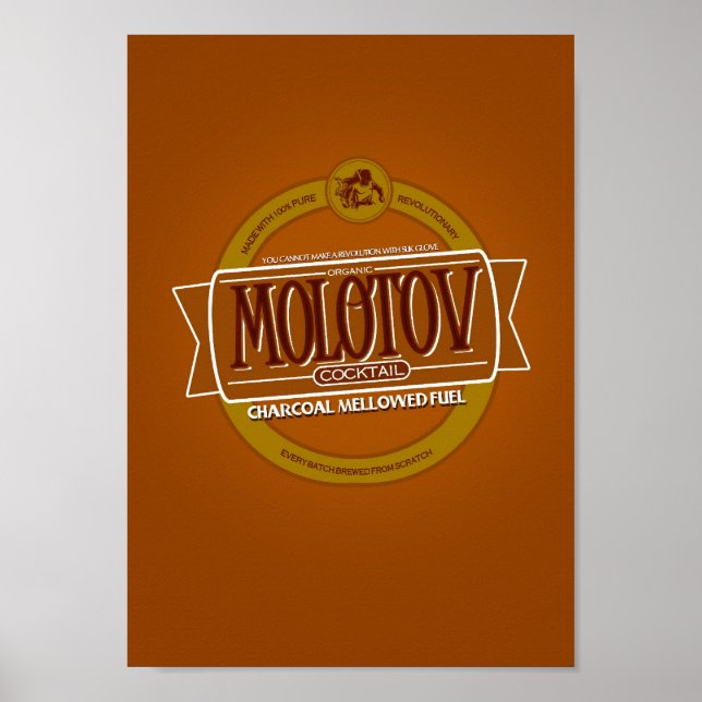 Póster Molotov Cocktail Beer (Frente)
