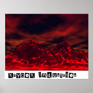 Poster Molten Skies