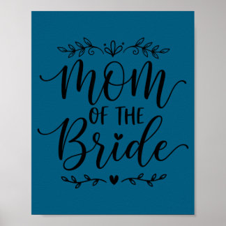 Poster Mom of the bride matching family bride mother 2026