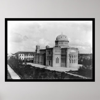 Poster Mombasa, Catedral do Quénia, 1902