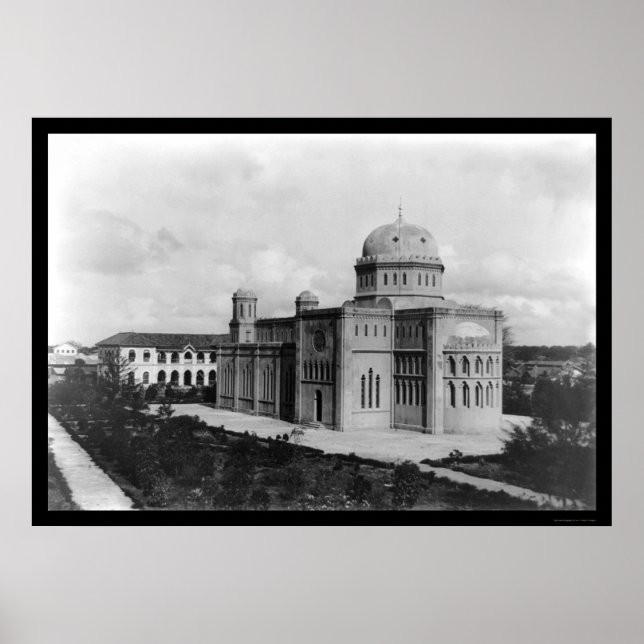 Poster Mombasa, Catedral do Quénia, 1902 (Frente)