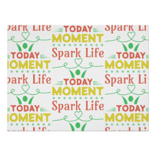 Póster Momento Atual, Saco de Tote Life Spark