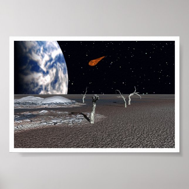 Póster Momento de impacto pequeno (Frente)