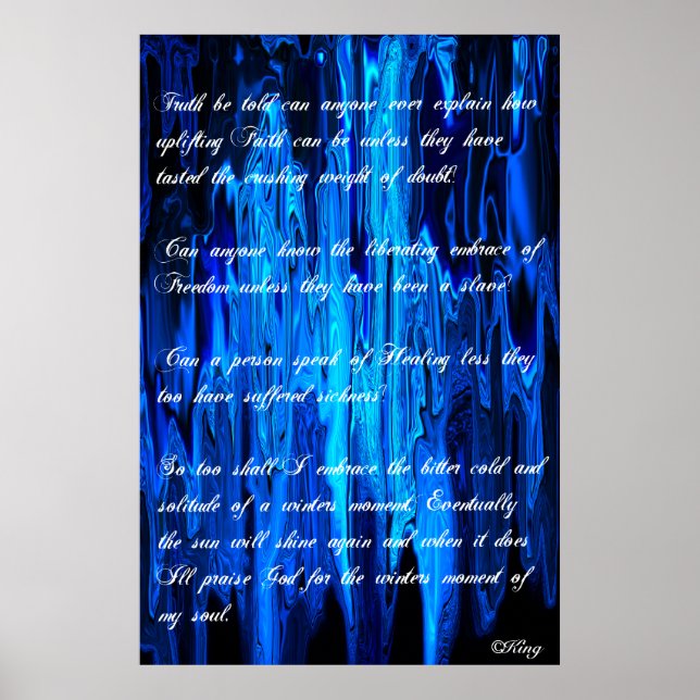 Póster Momento de inverno da Soul ©King09 (Frente)